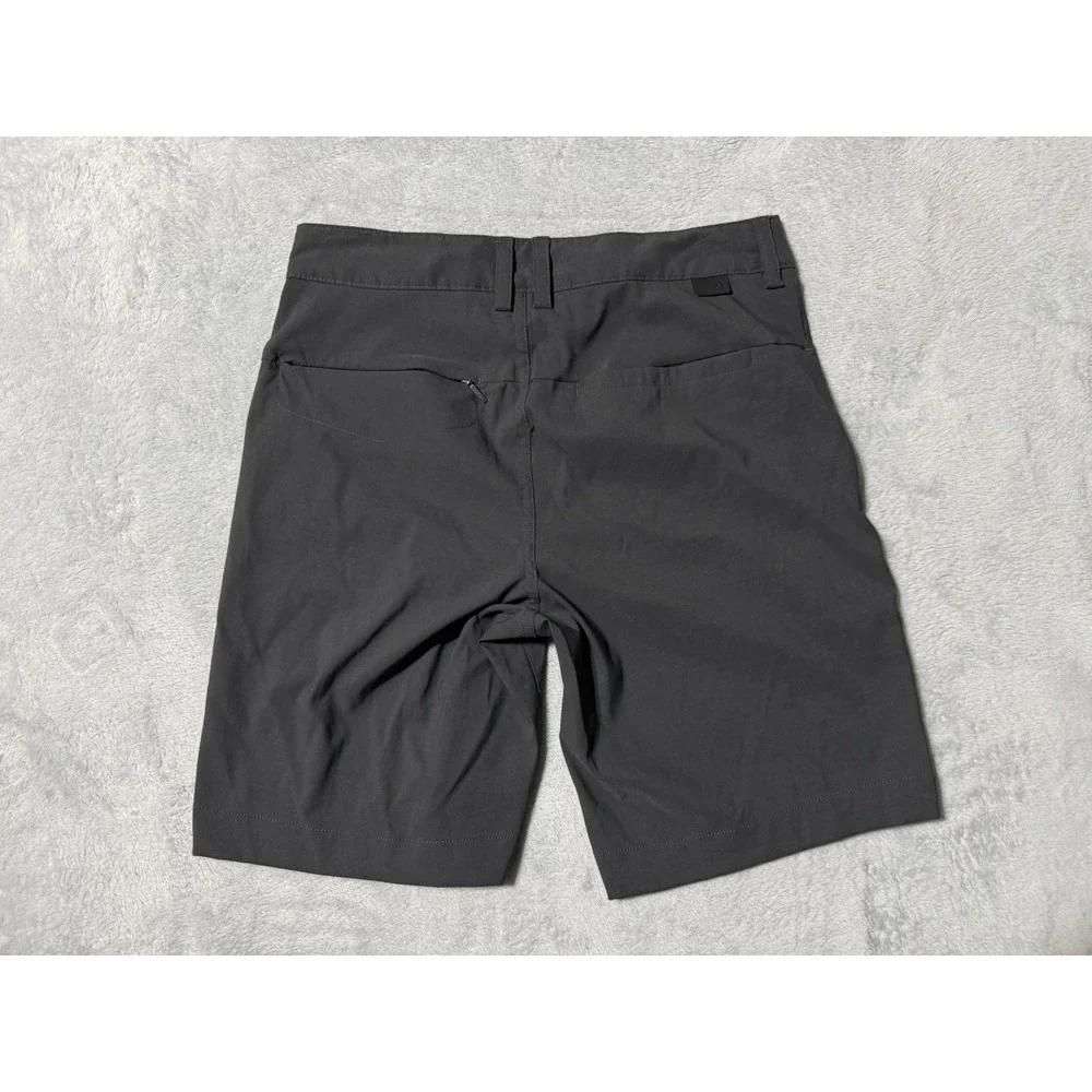 The North Face Rockaway Shorts Mens 29 Outdoor Athleisure Gray Nylon
